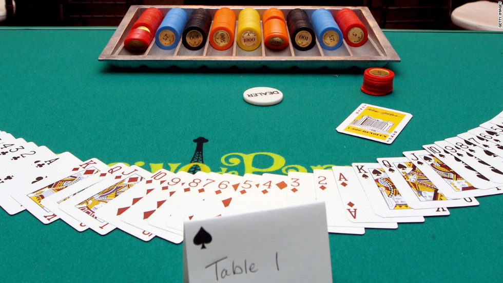 Playing poker at the online poker rooms